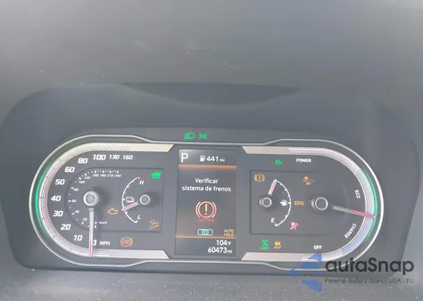 2024 Hyundai Tucson Hybrid Blue from USA, damaged, VIN KM8JBCD16RU146715